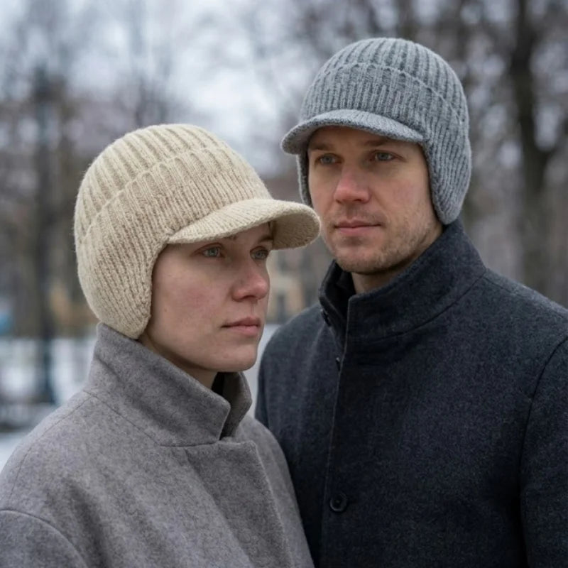 FjordWarm™ – Thermische Wintermütze mit Ohrenschutz