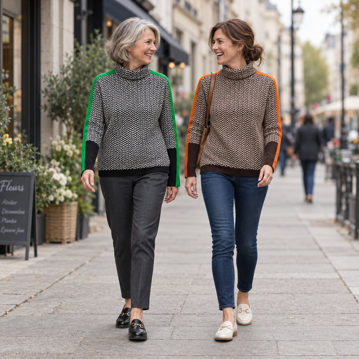 Gestreifter Pullover Zoe | Renazi™
