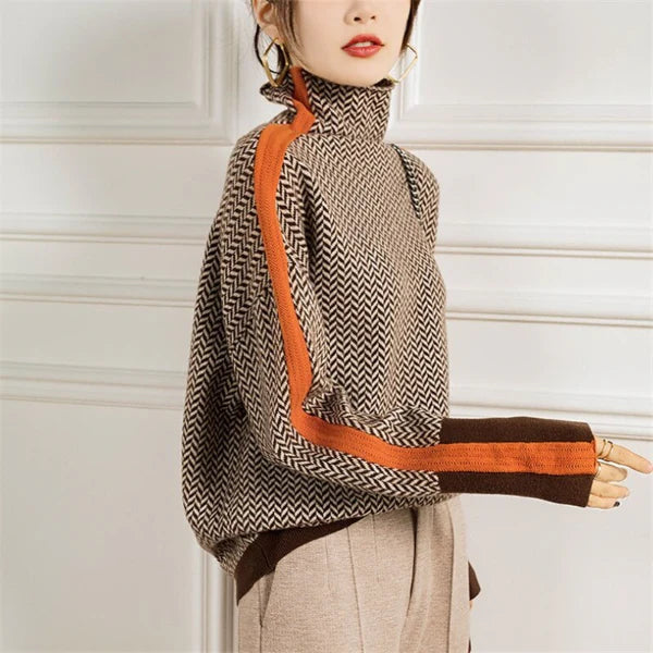 Gestreifter Pullover Zoe • Renazi™
