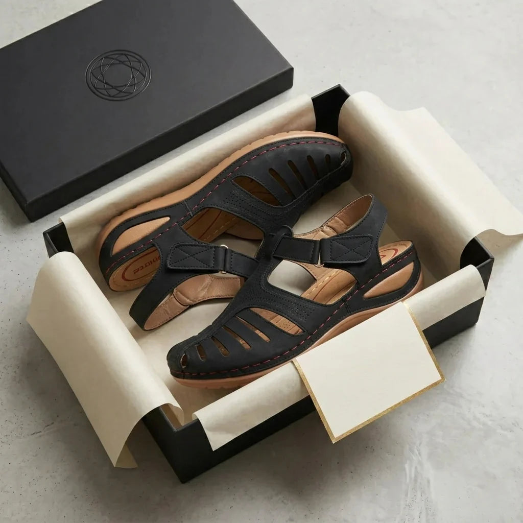 OrthoJane™ • Orthopädische Sandalen für Alltag und Komfort