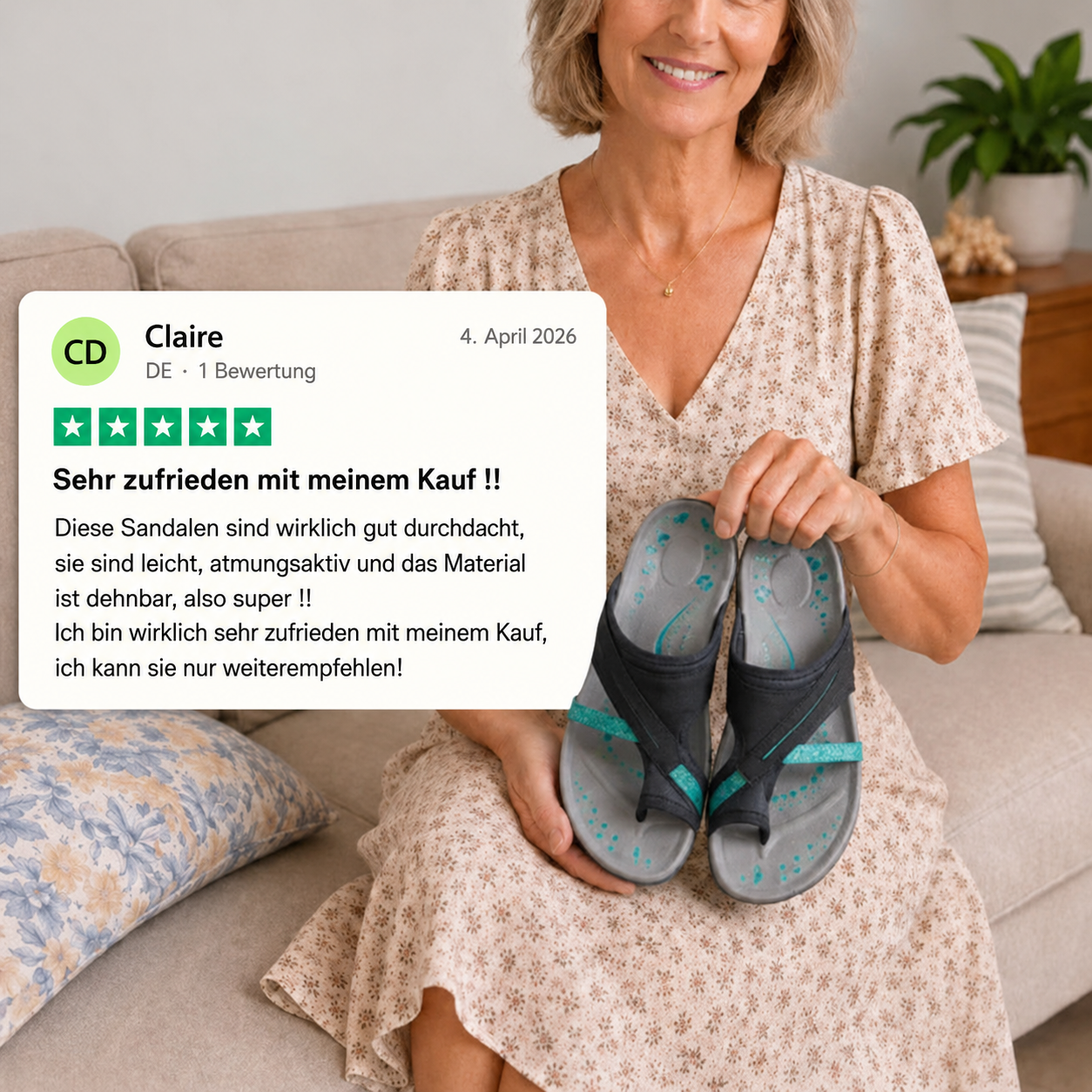 Doucea™ • Orthopädische Komfort-Sandalen für Damen