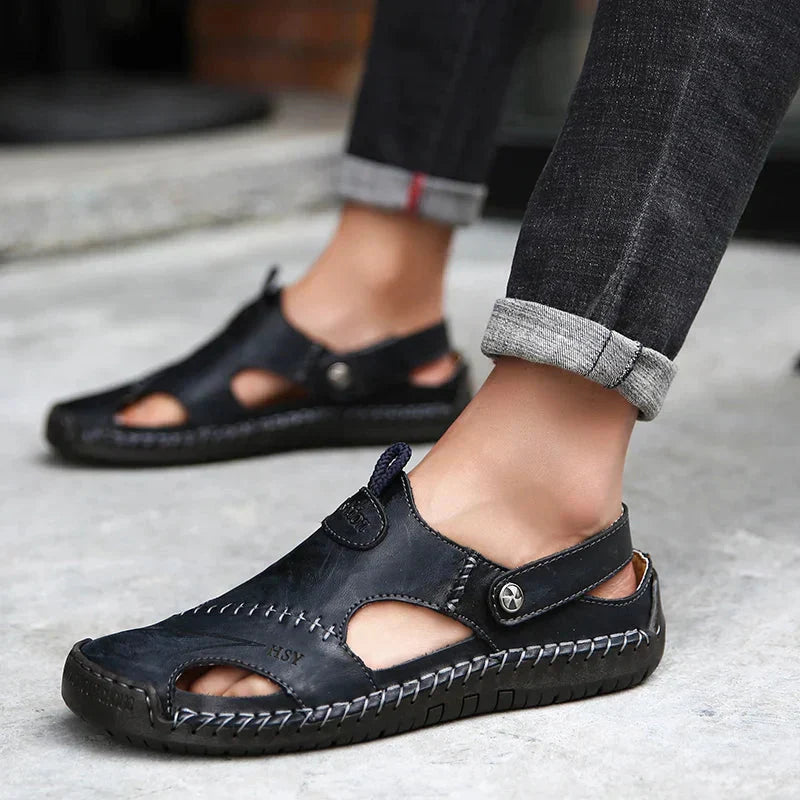 Premium Orthopädische Leder-Komfortsandalen für Herren
