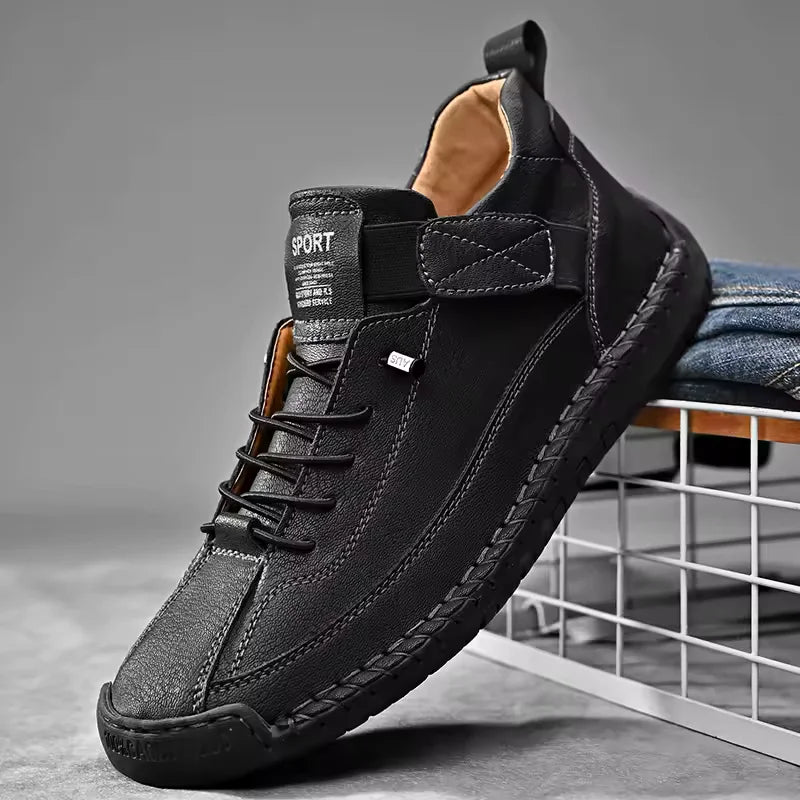 Travon™ – Premium Leather Casual Shoes for Men