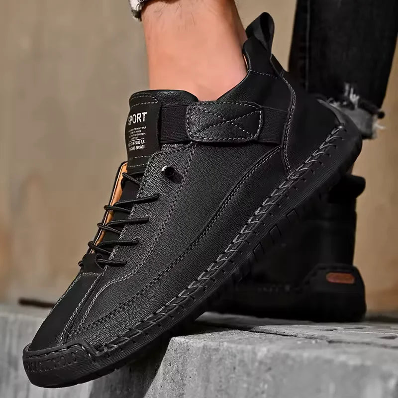 Travon™ – Premium Leather Casual Shoes for Men