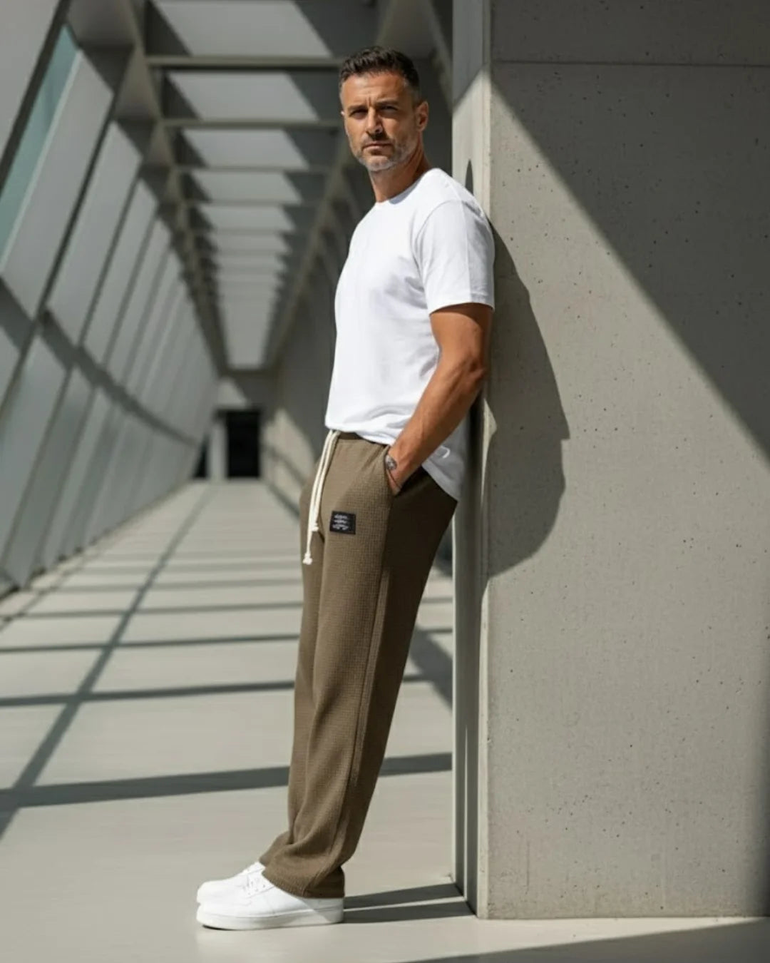 Ultraweiche Lounge-Hose mit weitem Bein - SoftLoom™
