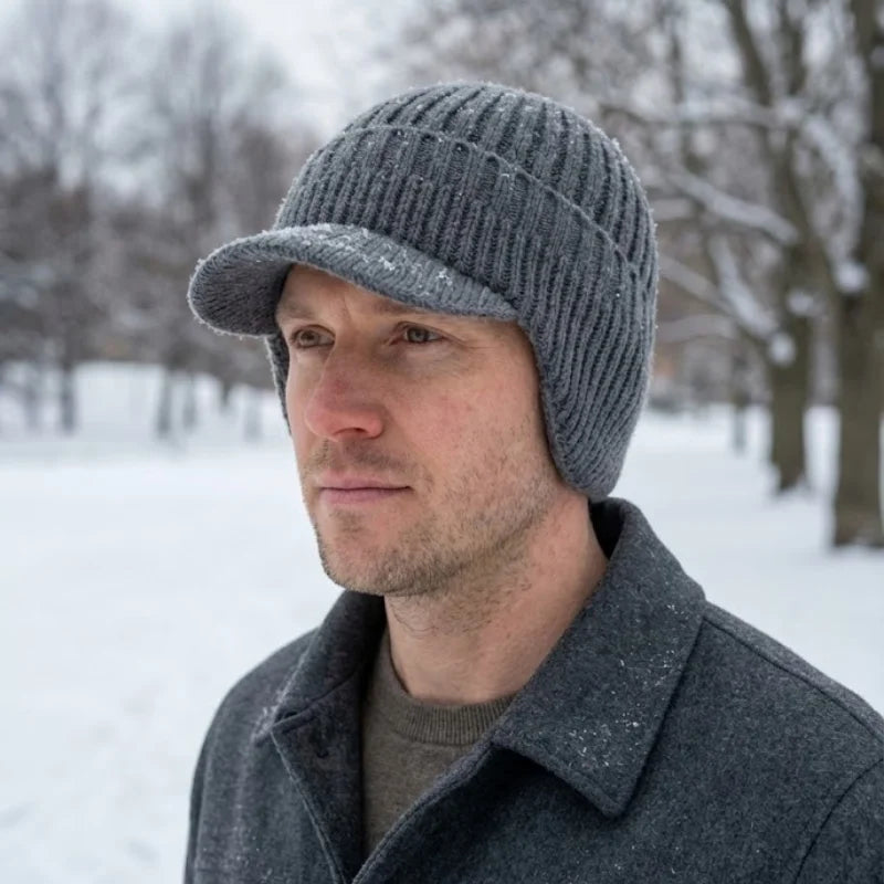 FjordWarm™ – Thermische Wintermütze mit Ohrenschutz