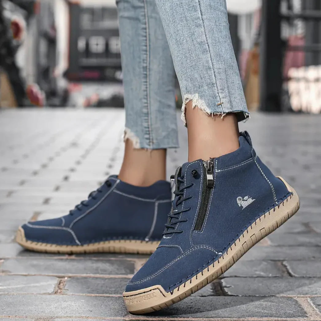 Vogadeck™ DoubleZip | Orthopädische Komfort-Sneaker für täglichen Halt