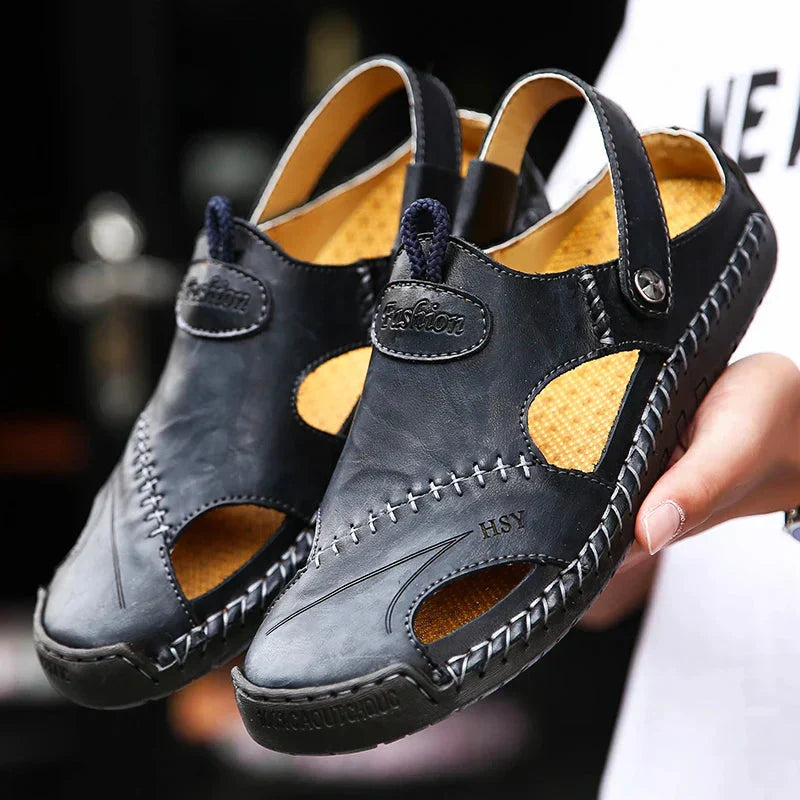 Premium Orthopädische Leder-Komfortsandalen für Herren