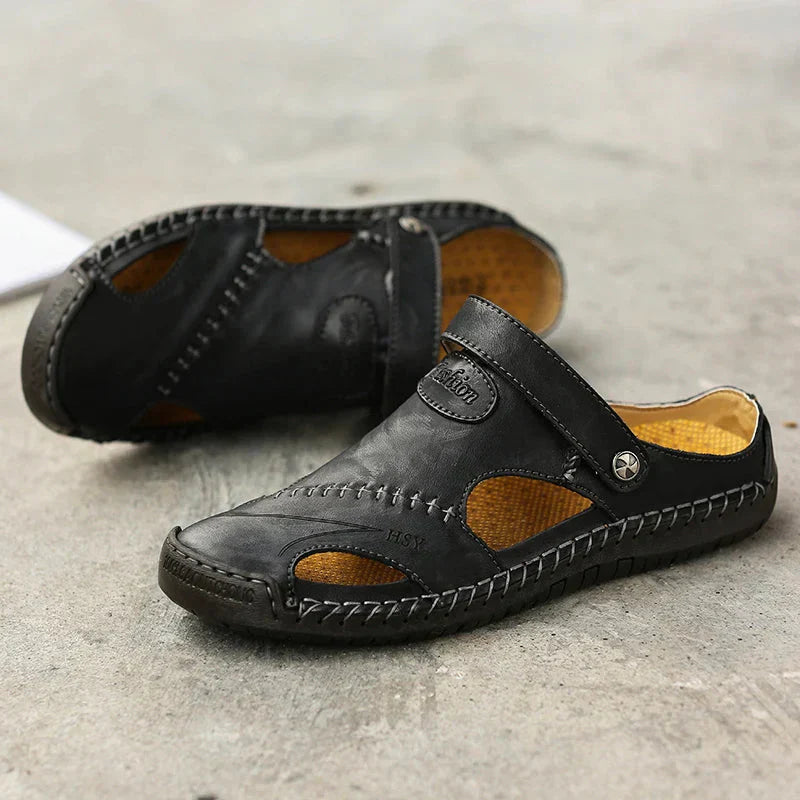 Premium Orthopädische Leder-Komfortsandalen für Herren