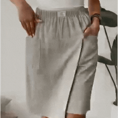 2. Ein femininer Wickellook, der sofort Eleganz verleiht