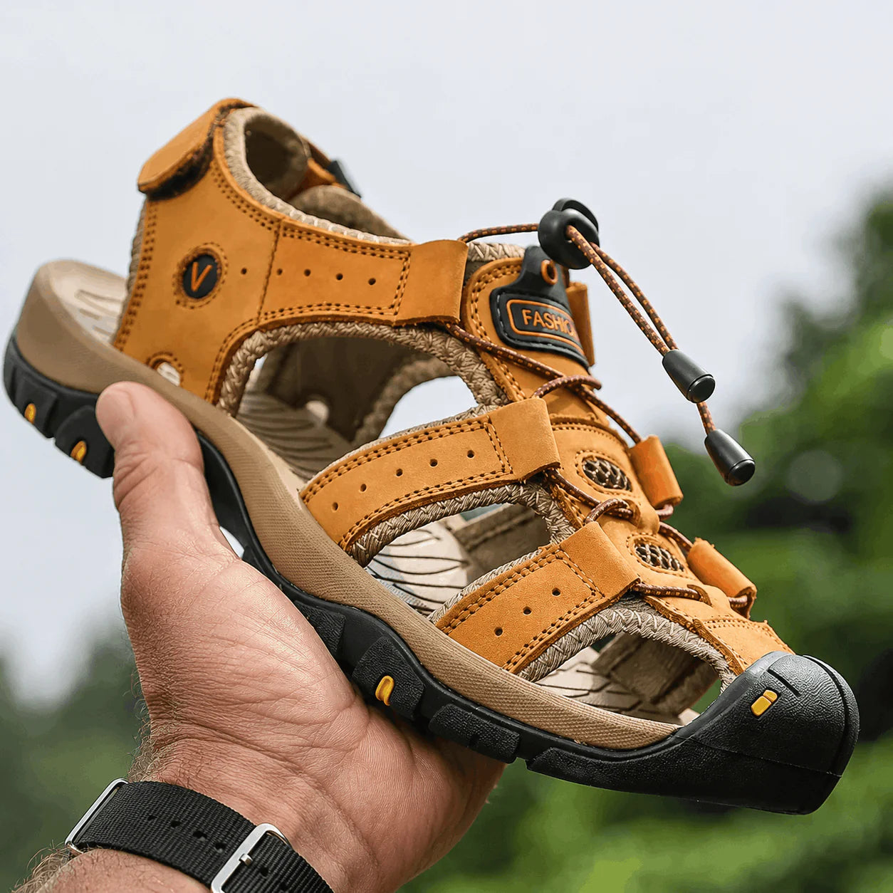 All-Terrain Komfort-Sandalen für Herren • ErgoStride™
